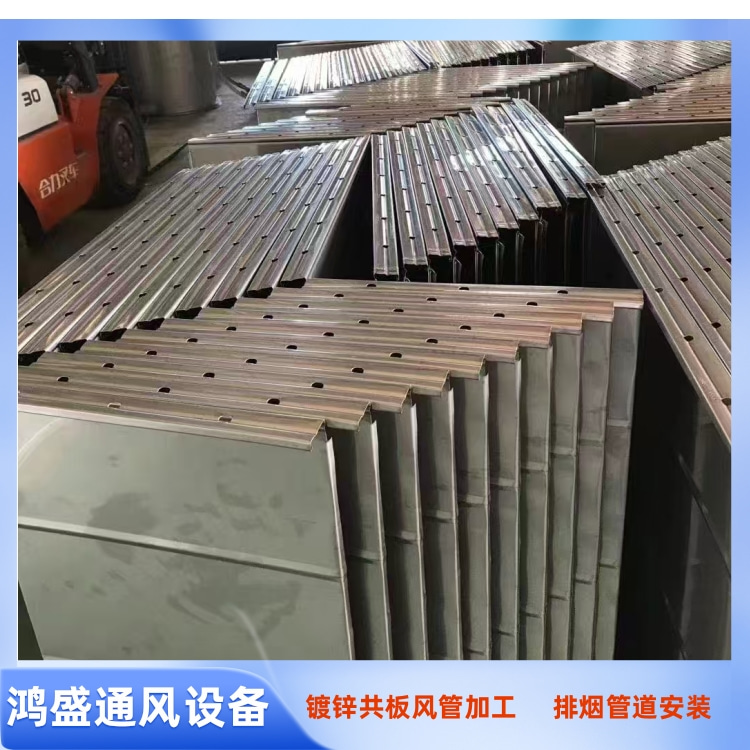 深圳风管加工厂承接镀锌共板法兰风管加工 厨房排油烟管道安装